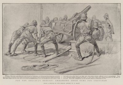 Dla dobra Khalifa, wyrzutnie broni oblężniczej do Omdurmanu autorstwa William T. Maud