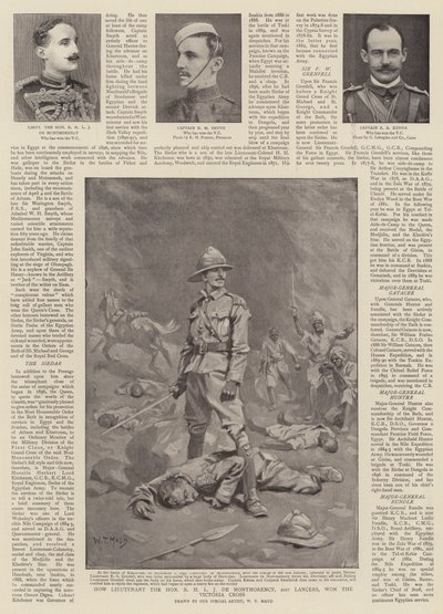 Jak porucznik honorowy R. H L J De Montmorency, 21. Lancers, zdobył Krzyż Wiktorii? autorstwa William T. Maud