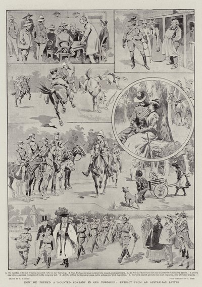 Jak założyliśmy firmę konną w naszym mieście, fragment listu australijskiego autorstwa William T. Maud