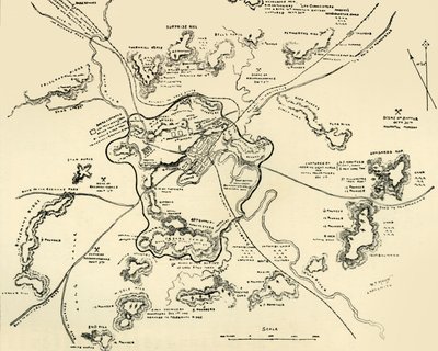 „Plan Ladysmith i Kronika Wydarzeń”, 1900 autorstwa William T. Maud