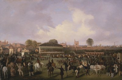 Kardynał Puff Lorda Westminstera, z Sam Darling Up, Wygrywając Talerz Kupca, Chester autorstwa William Tasker