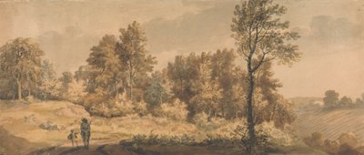 Wiejski krajobraz autorstwa William Taverner