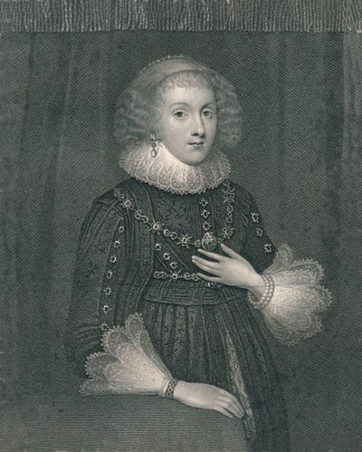 Mary Sidney, hrabina Pembroke, początek XIX wieku. autorstwa William Thomas Fry