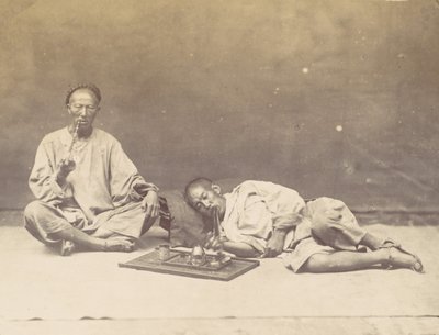 Palacz opium, 1867. autorstwa William Thomas Saunders
