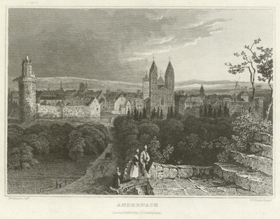Andernach autorstwa William Tombleson