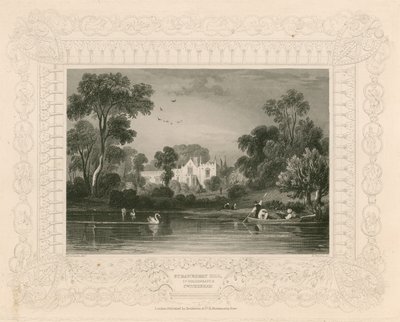 Strawberry Hill, Twickenham, Londyn; Lord Waldegrave autorstwa William Tombleson