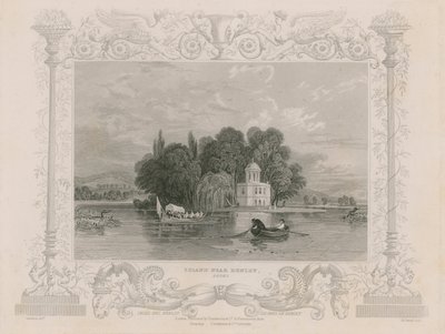 Zobacz w pobliżu Henley autorstwa William Tombleson