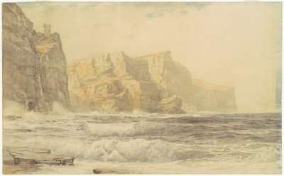 Zamek Baldart, Kilkee, Hrabstwo Clare, Irlandia autorstwa William Trost Richards