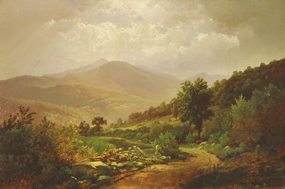 Dolina Bukietów w Adirondacks autorstwa William Trost Richards