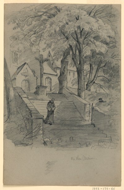 Kościół, Niemcy autorstwa William Trost Richards