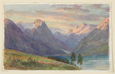 Fiord w Norwegii autorstwa William Trost Richards