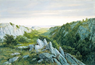 Od raju do czyśćca, Newport, 1878. autorstwa William Trost Richards