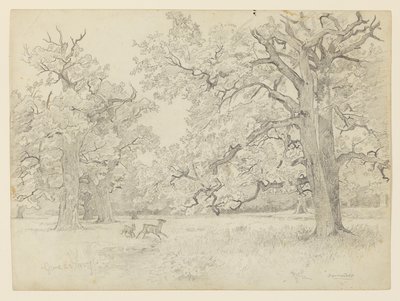 Krajobraz, Darmstadt, Niemcy autorstwa William Trost Richards