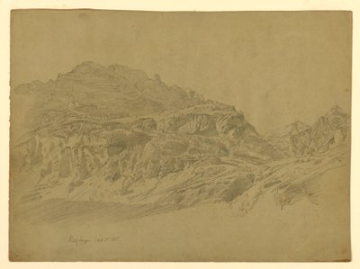 Krajobraz, Meiringen, Szwajcaria autorstwa William Trost Richards