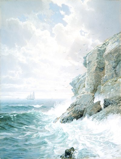 Klif Czyśćca autorstwa William Trost Richards