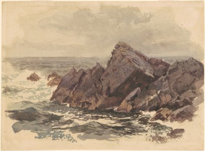 Pejzaż morski ze skałami autorstwa William Trost Richards