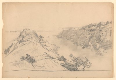 Studium do „Od raju do czyśćca, Newport” autorstwa William Trost Richards