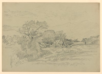 Studium krajobrazu autorstwa William Trost Richards