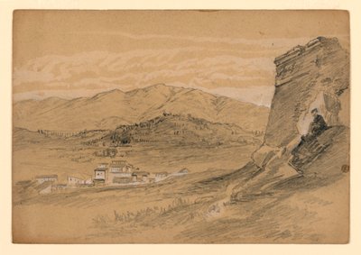 Studium krajobrazu autorstwa William Trost Richards