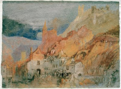 Na końcu drogi z Bernkastel do Trarbach autorstwa Joseph Mallord William Turner