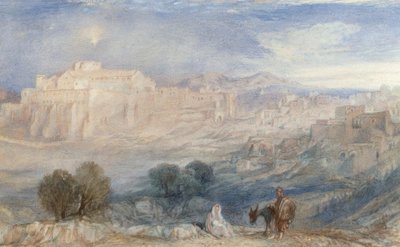 Betlejem – Ucieczka do Egiptu autorstwa Joseph Mallord William Turner