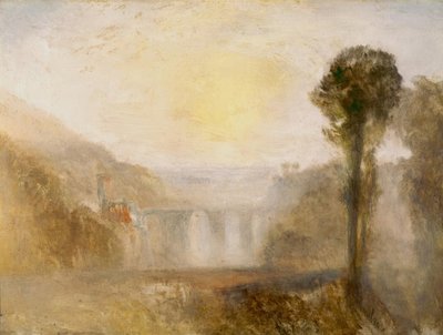 Most i wieża autorstwa Joseph Mallord William Turner