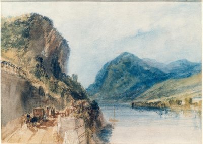 Drachenfels autorstwa Joseph Mallord William Turner