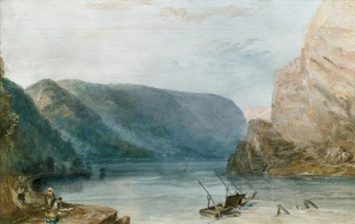 Die Lorelei autorstwa Joseph Mallord William Turner