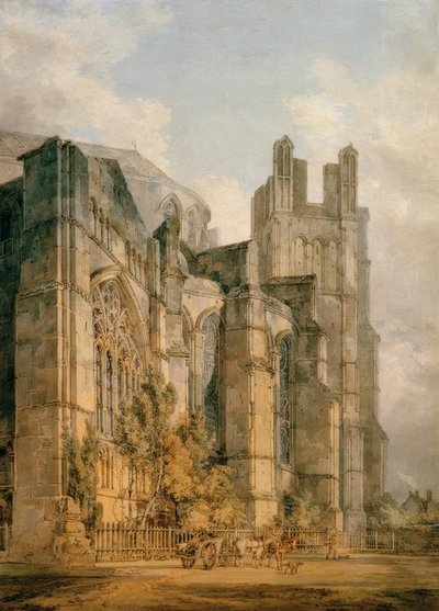Kaplica św. Anzelma w katedrze w Canterbury i autorstwa Joseph Mallord William Turner