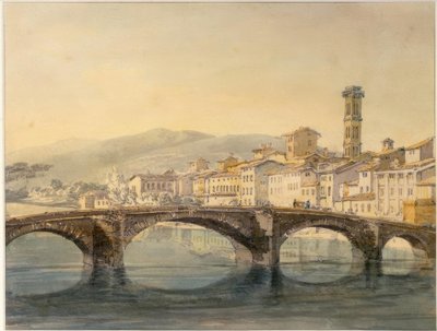 Florencja z Arno autorstwa Joseph Mallord William Turner