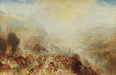 Heidelberg autorstwa Joseph Mallord William Turner