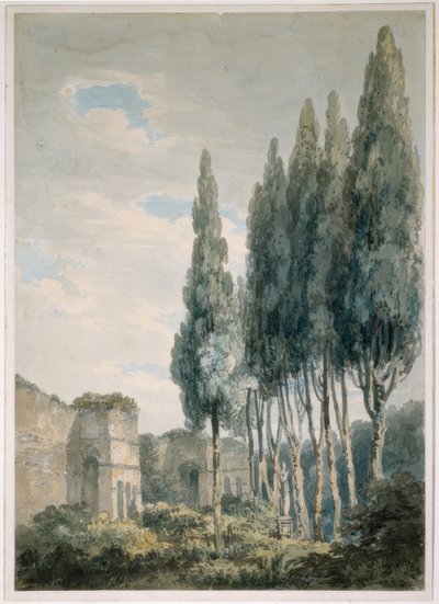 W Ogrodach Ludovisi, Rzym autorstwa Joseph Mallord William Turner