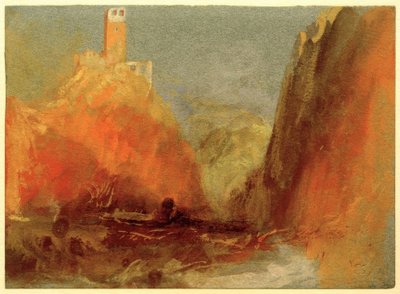 Mozela(?) autorstwa Joseph Mallord William Turner