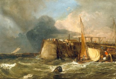 Stare molo Margate autorstwa Joseph Mallord William Turner