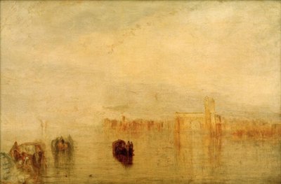 Powrót z balu (św. Marta) autorstwa Joseph Mallord William Turner