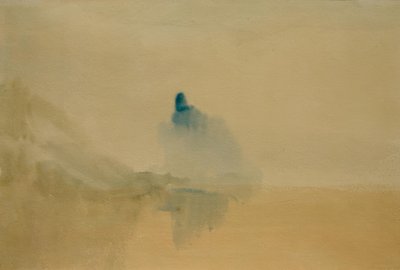 Zamek nad brzegiem jeziora autorstwa Joseph Mallord William Turner