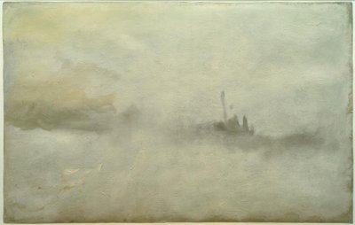 Statek podczas burzy (?) autorstwa Joseph Mallord William Turner