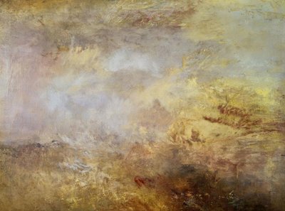 SZTORM NA MORZU - XIX WIEKU autorstwa Joseph Mallord William Turner