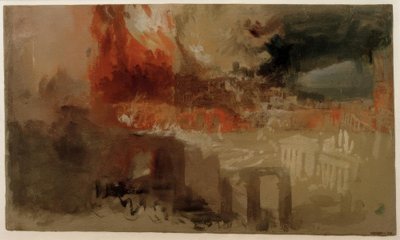 Spalenie Rzymu autorstwa Joseph Mallord William Turner