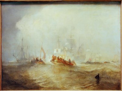 Książę Orański, Wilhelm III. lądowanie w Torbay, listopad autorstwa Joseph Mallord William Turner