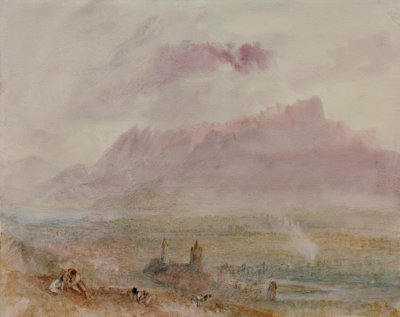 Miasto Jezioro Thun autorstwa Joseph Mallord William Turner