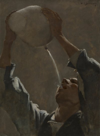 Studium dla „Aragońskiego przemytnika” autorstwa William Turner Dannat