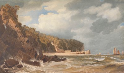 Clovelly, Północny Devon autorstwa William Turner of Oxford