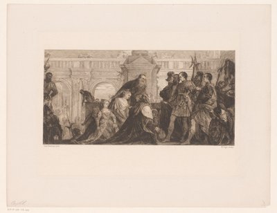 Hojność Aleksandra Wielkiego autorstwa William Unger