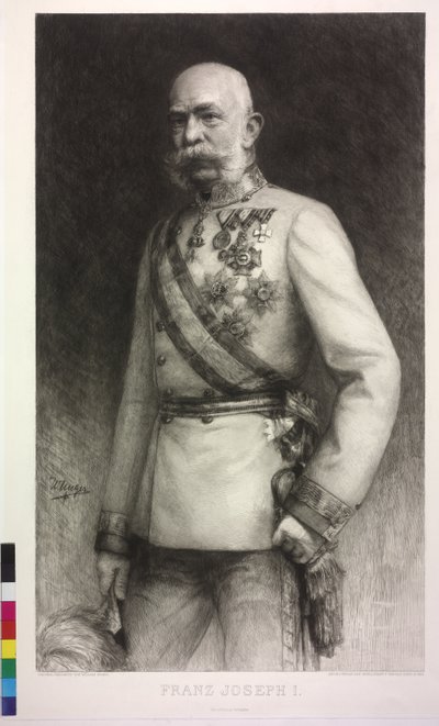 Cesarz Austrii Franciszek Józef I autorstwa William Unger