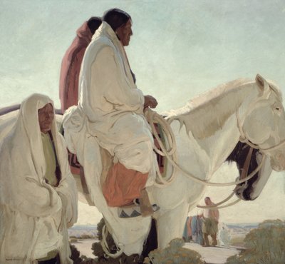 Dzień Fiesty autorstwa William Victor Higgins