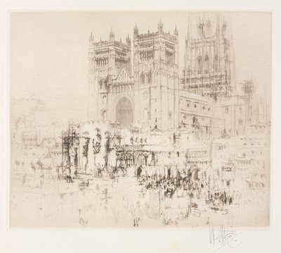 Katedra w Durham autorstwa William Walcot