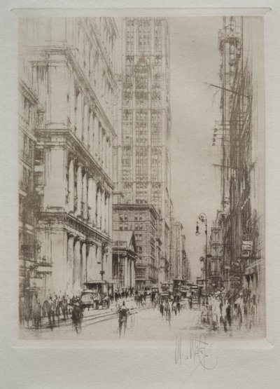 Dolny Broadway autorstwa William Walcot