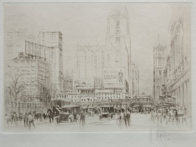 Nowy Jork: 42nd Street autorstwa William Walcot