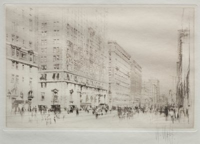 Park Avenue, Nowy Jork autorstwa William Walcot